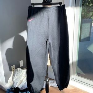 Black sweatpants